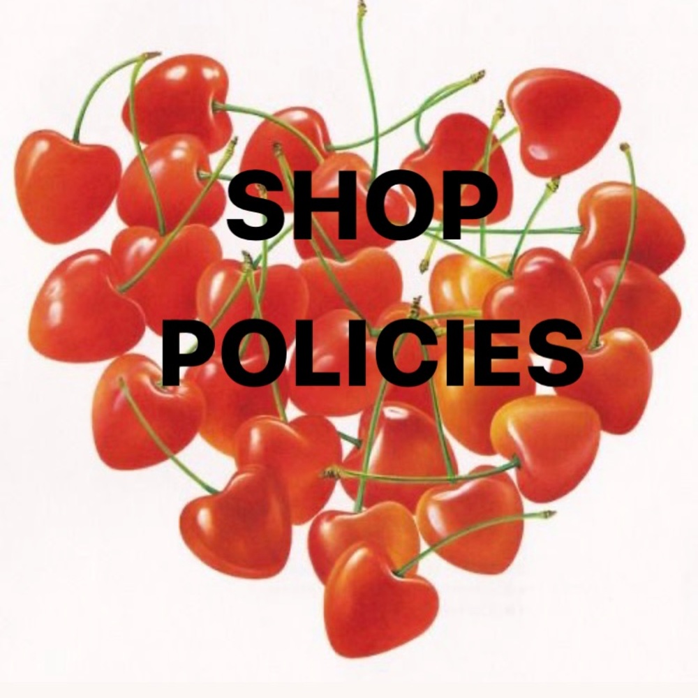 SHOP POLICIES